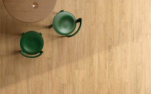 Elle Decor si ispira ad Alda Merini e celebra l'effetto legno Del_Conca_Native_Rovere_Oliato_Commercial_02 - Ceramica del Conca