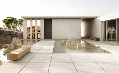 Porcelain Stoneware Wood del_conca_dinamika_outdoor_travertino_03 - Ceramica del Conca